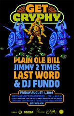 Image for GET CRYPHY with PLAIN OLE BILL, JIMMY 2 TIMES, LAST WORD and DJ FUNDO
