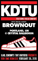 Image for Karl Denson's Tiny Universe Presents: RUN DMC REMIXD Featuring Vokab Kompany with special guests Brownout, All Ages