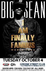 Image for Big Sean w/ Cyhi The Prynce, Sean Chrystopher and more
