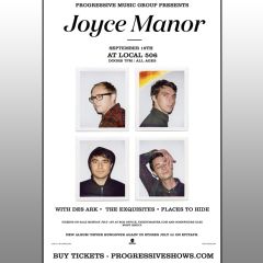 Image for Progressive Music Group presents Joyce Manor