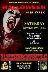 Image for Javanan Magazine Proudly Presents 1st Annual Seattle Halloween Party featuring DJ Behzad / DJ Ashkan