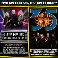 Image for DENNIS DEYOUNG:  THE MUSIC OF STYX  & NIGHT RANGER