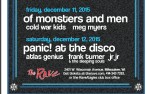 Image for FM 102/1 BIG SNOW SHOW X Day 3 featuring Panic! at the Disco, Atlas Genius, Frank Turner & The Sleeping Souls, JR JR