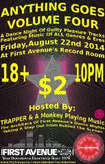 Image for ANYTHING GOES VOLUME 4 hosted by TRAPPER and A MONKEY PLAYING MUSIC