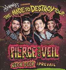 Image for Journeys Presents "The Made To Destroy Tour" Featuring Pierce The Veil