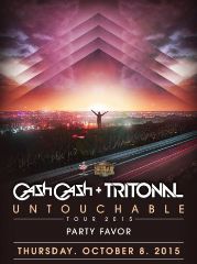 Image for Cash Cash & Tritonal "Untouchable" tour, w/ Party Favor