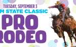 Tuesday Gem State Classic Pro Rodeo