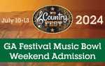 Image for GA Festival Music Bowl Weekend Admission
