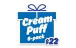 Cream Puff 6-Pack