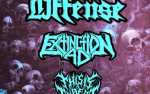 Image for Take Offense, Extinction A.D., This is a Threat and Atlas at Hold at Skid Row Garage