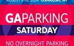 Saturday GA Single Day Parking