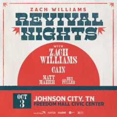 Image for ZACH WILLIAMS REVIVAL NIGHTS TOUR