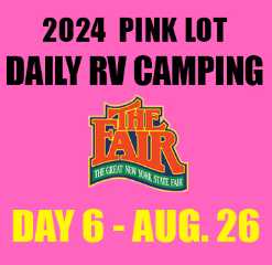 Pink Lot - Pink Dry Daily Camping - Monday, August 26,2024
