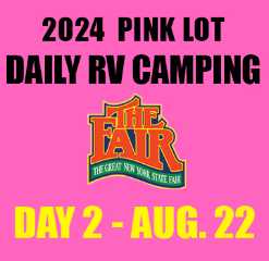 Pink Lot - Pink Dry Daily Camping - Thursday, August 22,2024