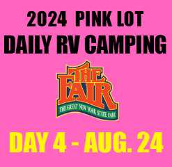 Pink Lot - Pink Dry Daily Camping - Saturday, August 24,2024