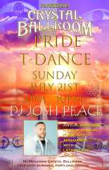 Image for Pride T-Dance With DJ Josh Peace, 21 & Over
