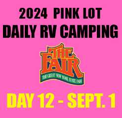 Pink Lot - Pink Dry Daily Camping - Sunday, September 1, 2024