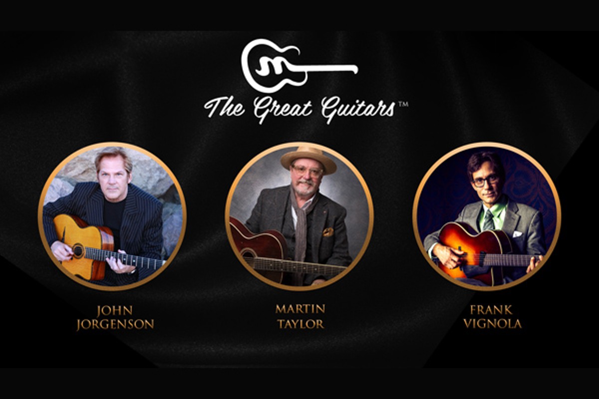 The Great Guitars... Martin Taylor, Frank Vignola & John Jorgenson