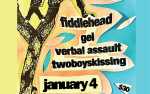 Benefit for Simmons Farm Solar Panel Project: Fiddlehead • Gel • Verbal Assault • Twoboyskissing