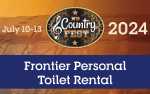 Frontier Campsite Personal Toilet Rental