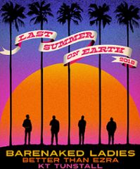 Image for Monqui and KINK present BARENAKED LADIES with support Better Than Ezra and KT Tunstall