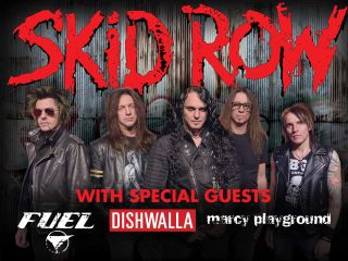 Image for SKID ROW wsg FUEL, DISHWALLA & MARCY PLAYGROUND - Saturday, July 1, 2017 (OUTDOORS)
