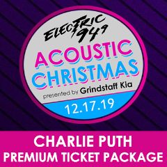 Image for Electric 94.9's Acoustic Christmas PREMIUM PACKAGE