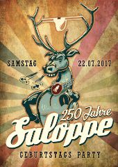 Image for 250 Jahre SALOPPE!!! - Geburtstagsparty mit Kopfhörerdisko & Hot Party Pampel Shakers