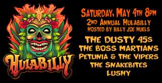 Image for cancelled * Dusty 45’s Presents: The 2nd Annual HULA-BILLY, 21+