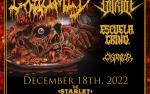 Image for Exhumed, with Escuela Grind, Vitriol, and Castrator