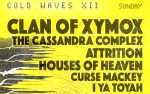Image for Cold Waves XII featuring CLAN OF XYMOX