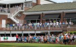 Image for **POSTPONED without fans** Patio Club@16 -Inside the Clubhouse and Patio above #16 green & #17 tee box.