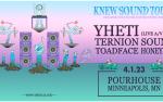 Image for Yheti - Knew Sound Tour - ft. Ternion Sound, Toadface, & Honeybee