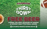 Image for Thirst Down: Vikings v Packers Watch Party