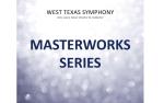 Image for WEST TEXAS SYMPHONY MASTERWORKS SERIES 2022-23