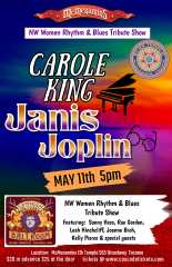 Image for NW Women Rhythm & Blues Tribute to Carole King & Janis Joplin, All Ages