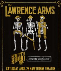 Image for THE LAWRENCE ARMS, with Red City Radio, Sincere Engineer