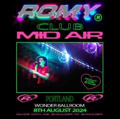 Image for Romy presents Club Mid Air at Wonder Ballroom