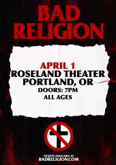 Image for BAD RELIGION, with Slaughterhouse