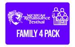 Image for *Renaissance Festival Family 4 Pack - General Admission