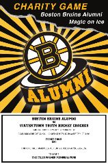 Image for Boston Bruins Alumni vs. Watertown Coaches to benefit the Tyler Palmer Memorial Fund