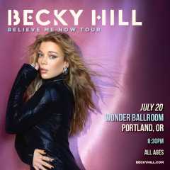 Image for Becky Hill – Believe Me Now Tour