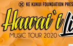 Image for **CANCELLED **Ke Kukui Foundation presents HAWAI'I LIVE with Nā Wai 'Ehā, Kamuela Kahoano, & Faith Ako
