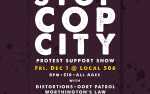 Stop Cop City: Protest Support Show featuring: Distortions, Oort Patrol, Worthington's Law