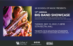 Image for UK Jazz Ensemble - Big Band Showcase in the SCFA Recital Hall