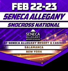Image for Seneca Allegany Snocross National - Friday Feb. 22 & Saturday Feb. 23, 2019 - Tickets Available for Purchase at Venue!