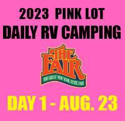 Pink Lot - Pink Dry Daily Camping - Wednesday, August 21,2024