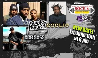 Image for NAUGHTY BY NATURE WITH COOLIO & ROB BASE
