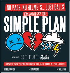 Image for Live Nation Presents: SIMPLE PLAN – No Pads, No Helmets...Just Balls 15TH Anniversary Tour, All Ages