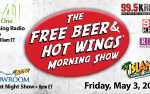 Free Beer & Hot Wings Combo Both Shows- Friday